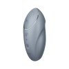 Satisfyer Tap & Climax 1 bluegrey - masażer łechtaczki (szary) Satisfyer Tap & Climax 1 bluegrey - masażer łechtaczki (szary)